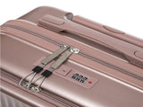 14"/20" 2 pcs/set in ABS Spinner Wheel Luggage, with Combination Lock and Front Opening Design, 14" W2787P378172
