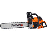 Chainsaw gas 22inch ,58cc Gasoline Chain Saw for Trees ,Wood Cutting 2-cycle EPA Compliant W46542539