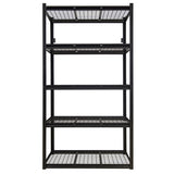 ZUN 5-Tier Adjustable Metal Shelving Unit ,Heavy Duty Garage Shelving,Storage Racks,Industrial Utility 23980065