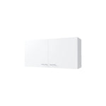 ZUN White 2-Door Wall Cabinet B062P227650