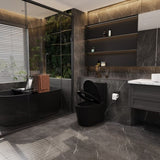 Dual-Flush One Piece Toilet 1.1/1.60 GPF, Water-Saving Elongated Comfort Height Floor Mounted, Soft W1573P143501