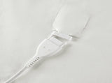 1-Piece King Heated Mattress Pad,White B035P408314