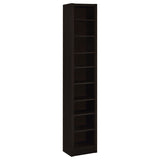 Cappuccino Rectangular Bookcase B062P153779