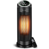 1500W Quiet Space Heater - PTC Ceramic Heating, 3 Modes , 12-Hour Timer & Remote 62596965