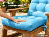 Outdoor Adirondack Chair Cushions 44x19x4 inch Waterproof Rocking Chair Cushion with 17x19 Ottoman 80462590