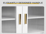 Two-door, polycarbonate sheet shoe cabinet with four internal layers, USB LED strip, and 24 37540155