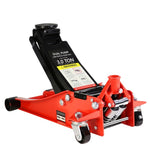 ZUN Hydraulic Low Profile and Steel Racing Floor Jack with Dual Piston Quick Lift Pump,3 Ton W1239115443