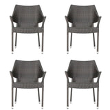 Outdoor Resin Chair, 52637.00MBRN KD MP4 N769P245633B