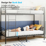 6 Inch Twin Mattress, White Memory Foam Mattress - Medium Soft Support, Breathable & Comfortable for 81613424