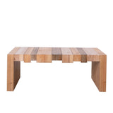 48.2" Rectangular Center Table for Living Room Stylish rectangular coffee table blends rustic W2729P309445