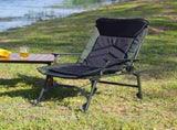 Camping Lounge Chair, Portable Folding Reclining Camping Chair with Adjustable backrest for Indoor W241106338