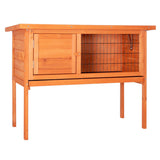 36" Single Deck Waterproof Wooden Chicken Coop Hen House Pet Animal Poultry Cage Rabbit Hutch Natura 91435389