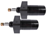 Pair Hydrulic Wheel Motor 114-0549 Replacement for Exmark Parker TE0195JS250AAMU 1140549 49075640