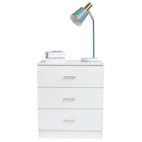 Modern Simple 3-Drawer Dresser Chest of Drawers for Family Room Bedroom Living Room Universal 91161483