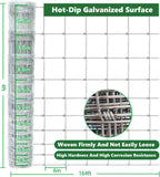 Farm Fence 4ft x 164ft 13Gauge Heavy Zinc Coating Cattle Fence,Galvanized Field Wire Fencing Deer W2286P270215