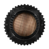 ACACIA SOLID WOOD SIDE TABLE,NATURAL & BLACK COLOR N770P269894N