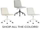 Rolling Linen Swivel Office Chair, Multiple Colors 14262091