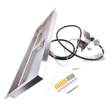 36x12-inch Fire Pit Pan Stainless Steel Fire Pit Burner Kit Rectangular Indoor or Outdoor 13820184