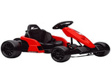 Red 24V Electric Go Kart Dual 150W Motors, Adjustable Seat, 11.2MPH High Speed, Slow Start, 33546426