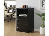 Storage 2-Door Modular Cabinet, Black 08149946