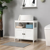 Sink Storage Cabinet, Under Sink Cabinet with Double Doors, Bathroom Vanity Cabinet with Shelves, 85998897