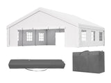 20x20 FT Party Tent with 2 Storage Bags & Removable Sidewalls, Outdoor Canopy Gazebo for Carport 09080861