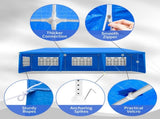 10'x30' Outdoor Party Tent with 8 Removable Sidewalls, Waterproof Canopy Patio 03964821