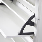 Shoe Storage Cabinet with 3 Flip Drawers&1 Drawer, Slim Freestanding Storage Racks for Entryway, W2948P245239