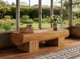 Wood Entryway Bench 13343324