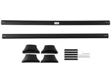 2Pcs Roof Rack Cross Bar Rails Carrier Black Aluminum fit for 2016-2022 Honda Pilot 01261300