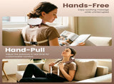 Adjustable Strap Neck Massager, 3 Intensity 2 Heat Levels Cordless Deep Tissue Massager for Neck 35781091