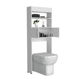 Madrid Over The Toilet Cabinet, Double Door, Two Shelves White B200P286971
