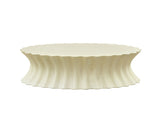 35.04 inch Oval Coffee Table Vintage Sturdy Fiberglass Table For Living Room Apartment Office No W876P408744