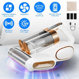 Mattress Vacuum Cleaner, Cordless 200W with 16KPA Suction, Allergen Removal, Dual Dust Cup & Battery 72873685