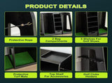Wooden Golf Bag Organizer and Storage Rack 36669055