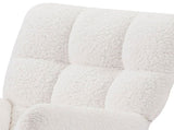 Comfy Upholstered Lounge Chair Rocking Chair with High Backrest, for Nursing Baby, Reading, Napping W876127878