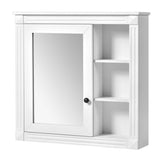 ZUN Bathroom Medicine Cabinet with Mirror, Wall Mounted Mirror Cabinet with Storage Organizer, Over the 59822428