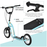 12-inch children's scooter with adjustable height. - Blue 20688075