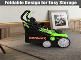 13 Inch 12 Amp Electric Scarifier with Collection Bag and Removable Blades Electric Lawn Dethatcher 90185642