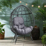 GIANNI TEARDROP CHAIR 65645.00GDGRY