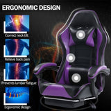 Game Chair, Adult Electronic Gaming Chair, Ergonomically Designed, PU Leather, Lounge Chair with 37554328