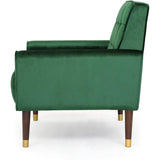 ZUN Mirod Comfy Arm Chair with Tufted Back , Modern for Living Room, Bedroom and Study 64937.00