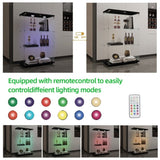 Tempered Glass Display Cabinet,Wine Cabinet,storage Cabinet,File Cabinet,with Battery-powered paipai W3155P291595