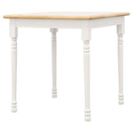 ZUN Natural and White Dining Table B062P145673