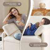 50*43" Oversized Chenille Single Sofa Chair,Wide and Deep Seat Accent Chair,Modern N723P235042A