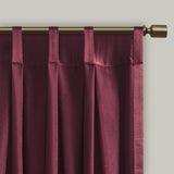 Pleat Curtain Panel with Tieback B035129637
