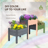 Wooden PlanterFlower shelf,Wood Planter Box 78865897