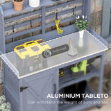 Garden Work BenchOpen Shelf Storage 03784169