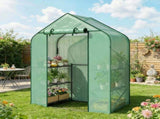 Garden Bed with Mini Greenhouse 98064880