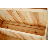 3-Tiers Raised Garden Bed with Trellis, 53" H Vertical Planter Box with Wheels & Back Storage Area, 60947076